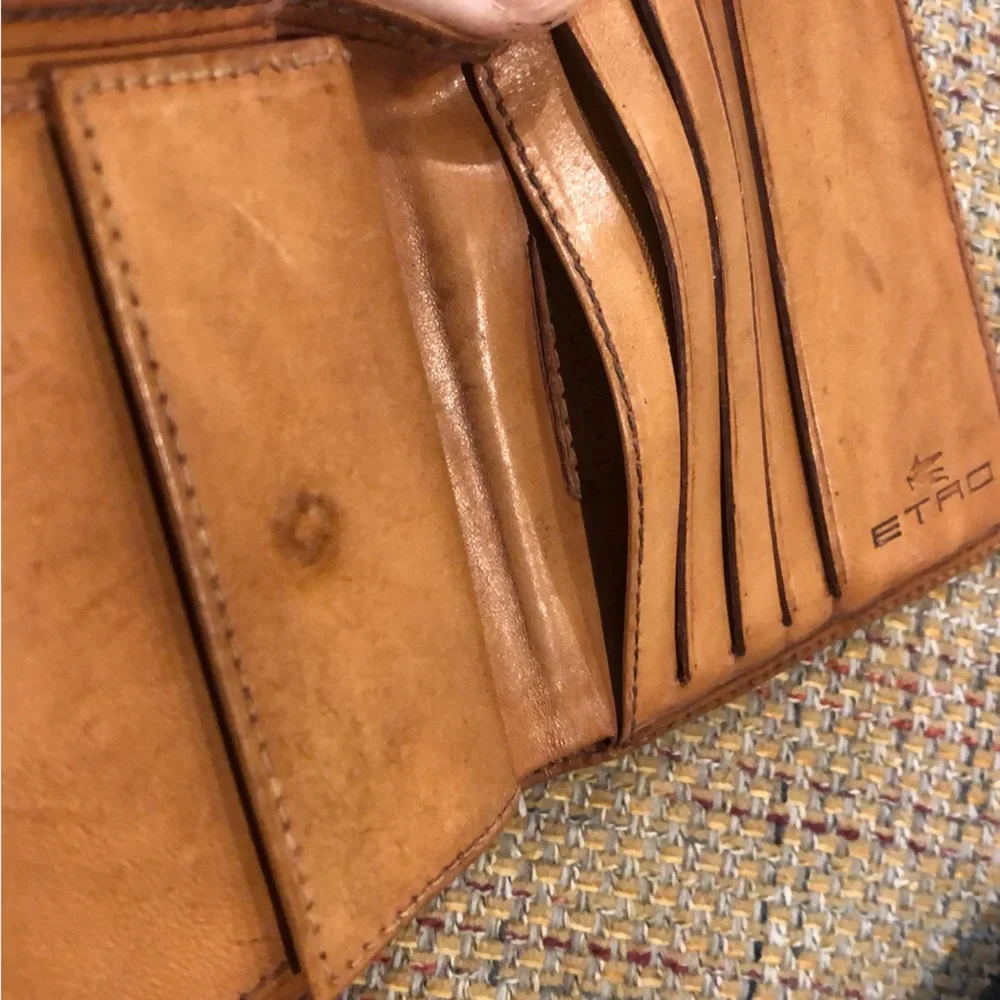 ETRO Milano Paisley Bifold Wallet Excellent Condition